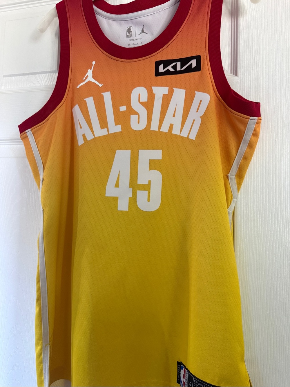 Donovan Mitchell all star jersey